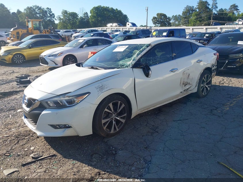 Vin: 1n4aa6ap8jc370909, lot: 45930549, nissan maxima 3.5 sv 20182