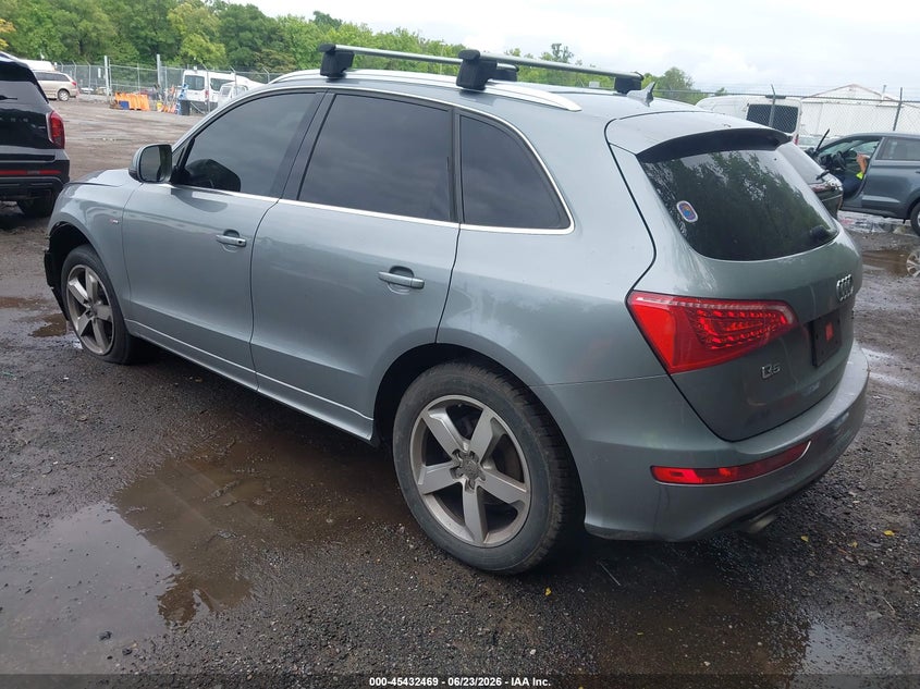 Vin: wa1wkafp2ba029604, lot: 45930569, audi q5 3.2 premium plus 20113