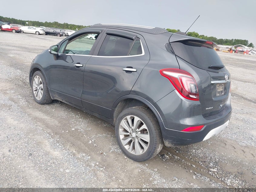 Vin: kl4cjasb1hb042718, lot: 45930584, buick encore preferred 20173