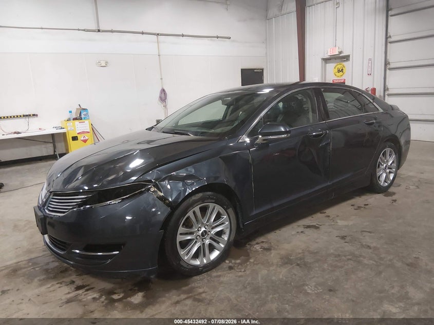 2014 Lincoln MKZ, Front End, IAAI, VIN 3LN6L2G98ER834408 — photo 2