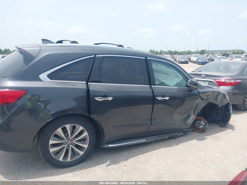 2015 ACURA MDX SPORT UTILITY VEHICLE 3.5L V-6 DI, VVT, 290HP