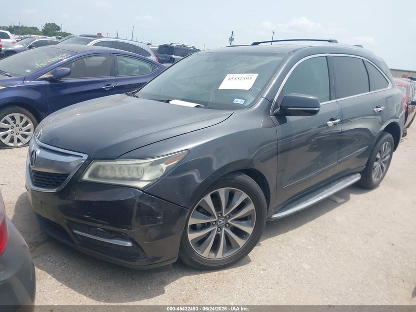 2015 ACURA MDX SPORT UTILITY VEHICLE 3.5L V-6 DI, VVT, 290HP