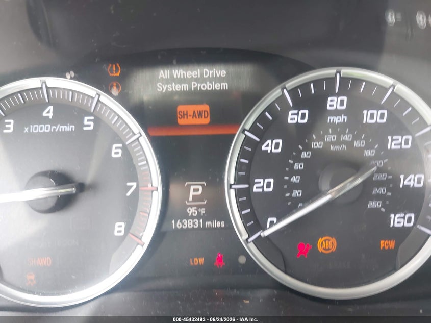 2015 ACURA MDX SPORT UTILITY VEHICLE 3.5L V-6 DI, VVT, 290HP