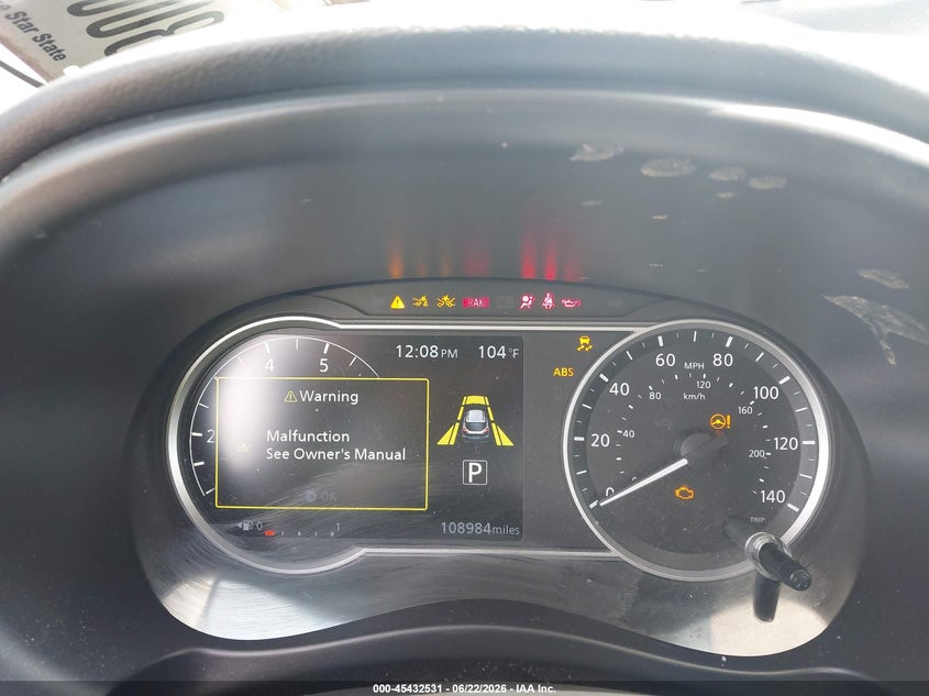 2020 NISSAN KICKS auction photo 7
