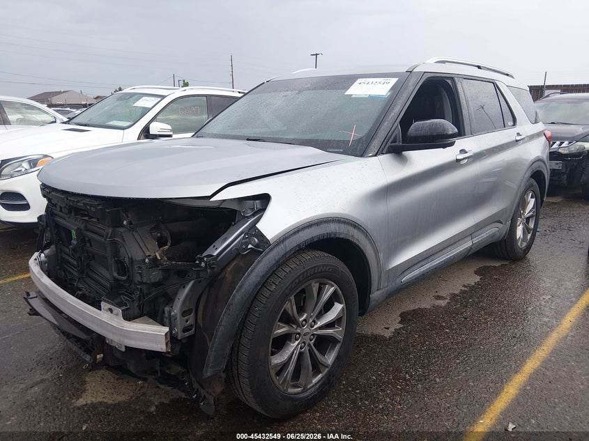 Vin: 1fmsk7fh7mga84612, lot: 45930649, ford explorer limited 20212