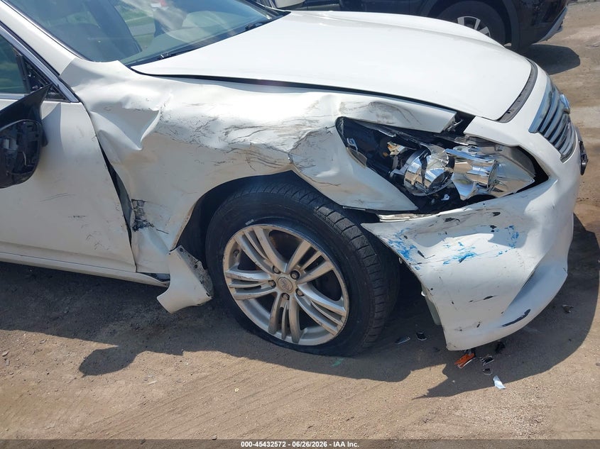 2011 INFINITI G25X auction photo 6
