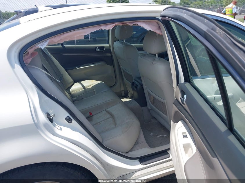 2011 INFINITI G25X auction photo 8