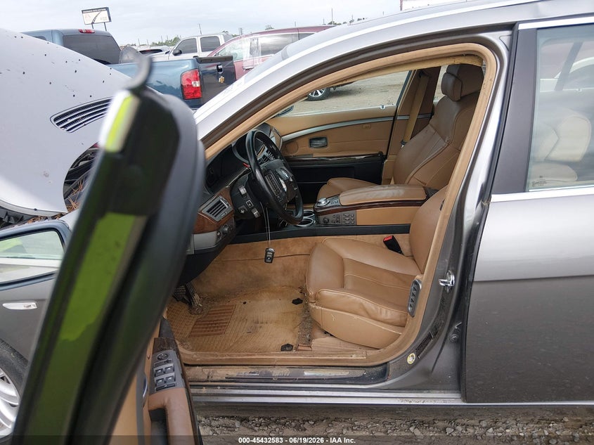 2004 BMW 745Li VIN: WBAGN63534DS55893 Lot: 45432583