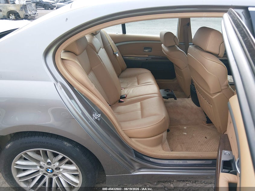 2004 BMW 745Li VIN: WBAGN63534DS55893 Lot: 45432583