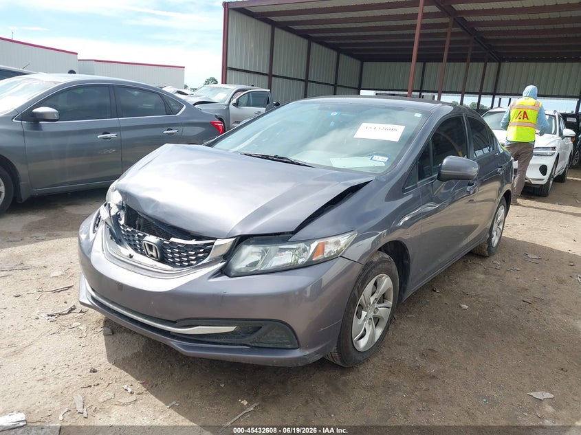 2015 HONDA CIVIC auction photo 2