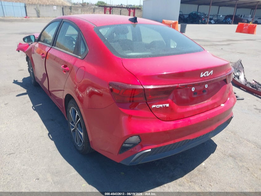 Vin: 3kpf24ad9re778010, lot: 45930713, kia forte lxs 20243