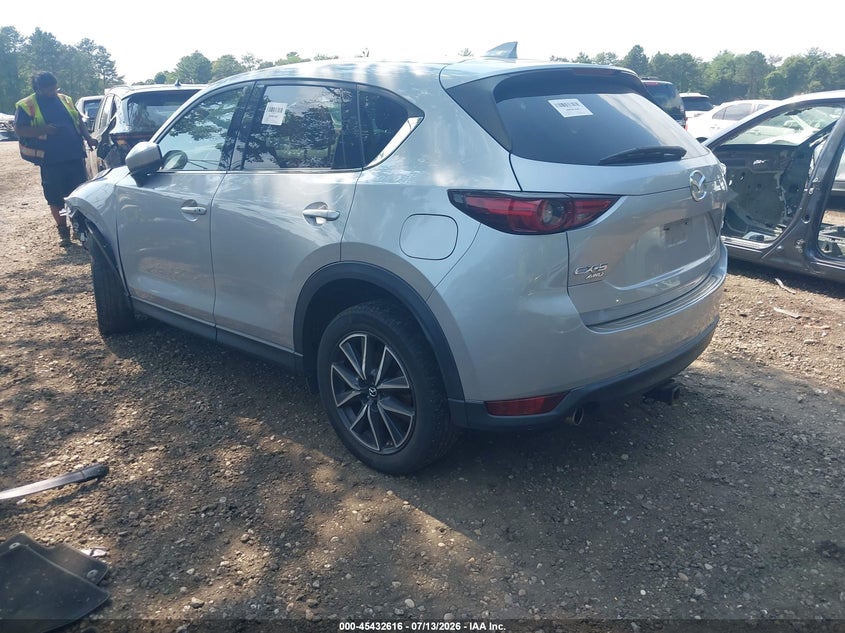 Vin: jm3kfbdl7h0204966, lot: 45930716, mazda cx-5 grand touring 20173