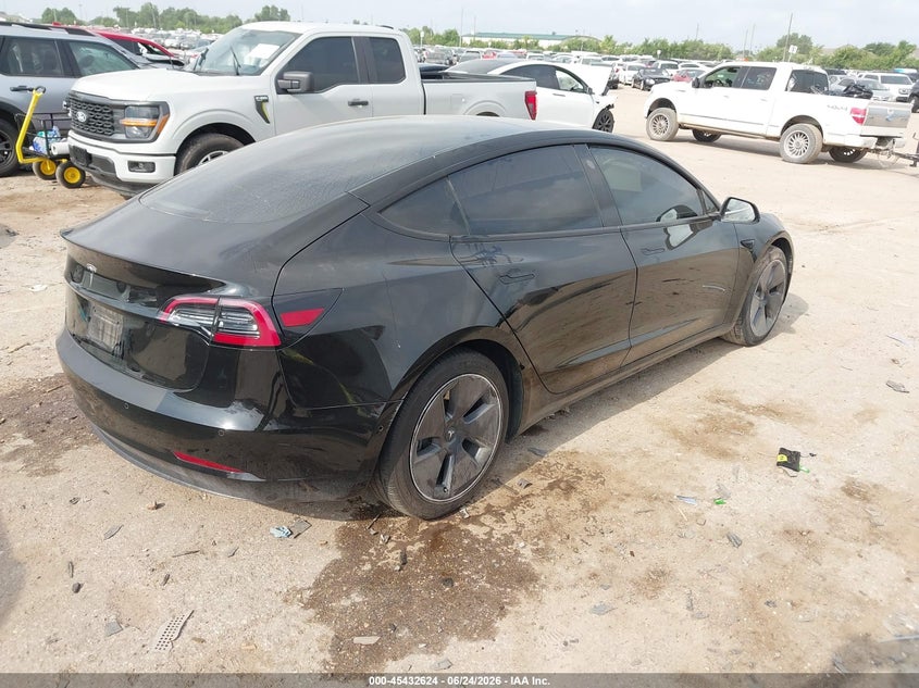 2021 TESLA MODEL 3 auction photo 4
