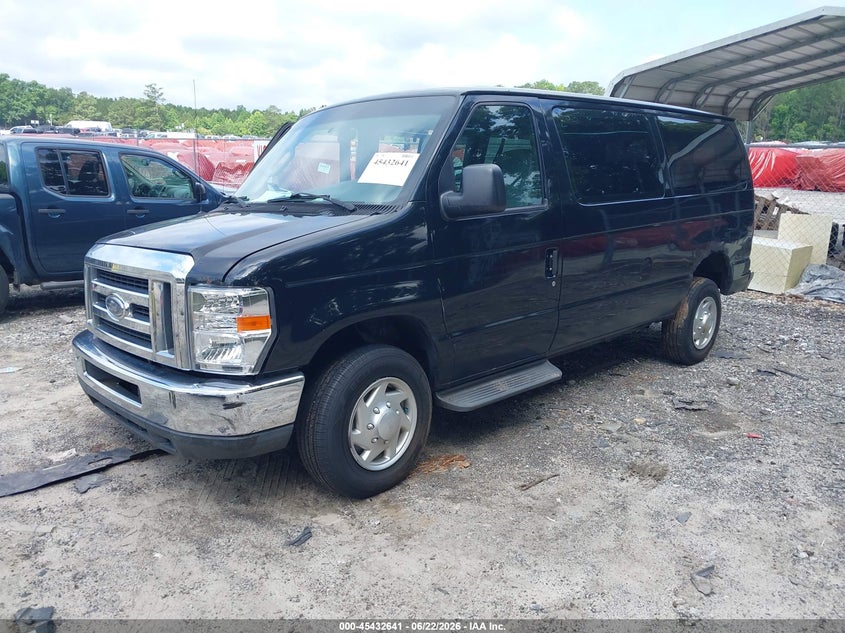 2008 Ford Econoline, Left & Right Side, IAAI, VIN 1FBNE31LX8DA58465 — photo 2