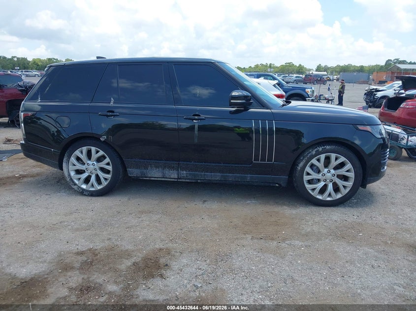 2019 Land Rover Range Rover 3.0L V6 Supercharged Hse VIN: SALGS2SV7KA543770 Lot: 45432644