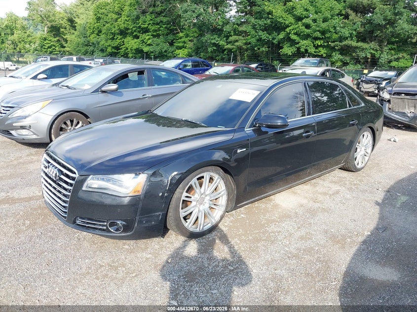 Vin: waurgafd1dn002509, lot: 45930770, audi a8 l 3.0t 20132
