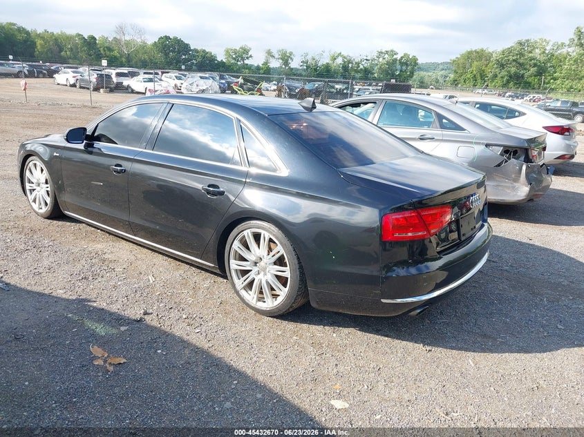 Vin: waurgafd1dn002509, lot: 45930770, audi a8 l 3.0t 20133