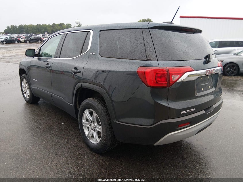 Vin: 1gkknrlaxkz274957, lot: 45930779, gmc acadia sle-1 20193