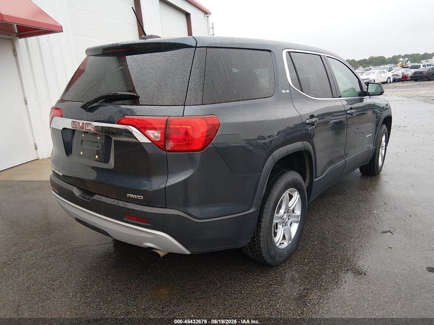 Vin: 1gkknrlaxkz274957, lot: 45930779, gmc acadia sle-1 20194