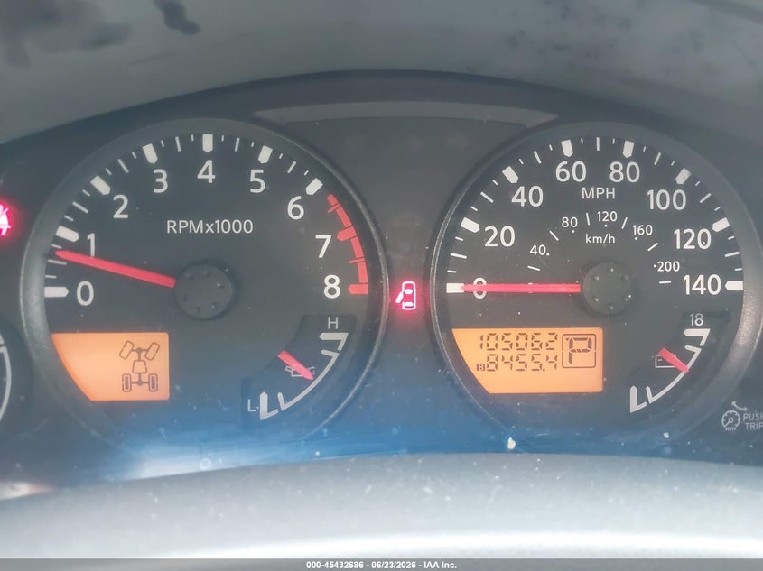 2008 Nissan Xterra S VIN: 5N1AN08WX8C534692 Lot: 45432686