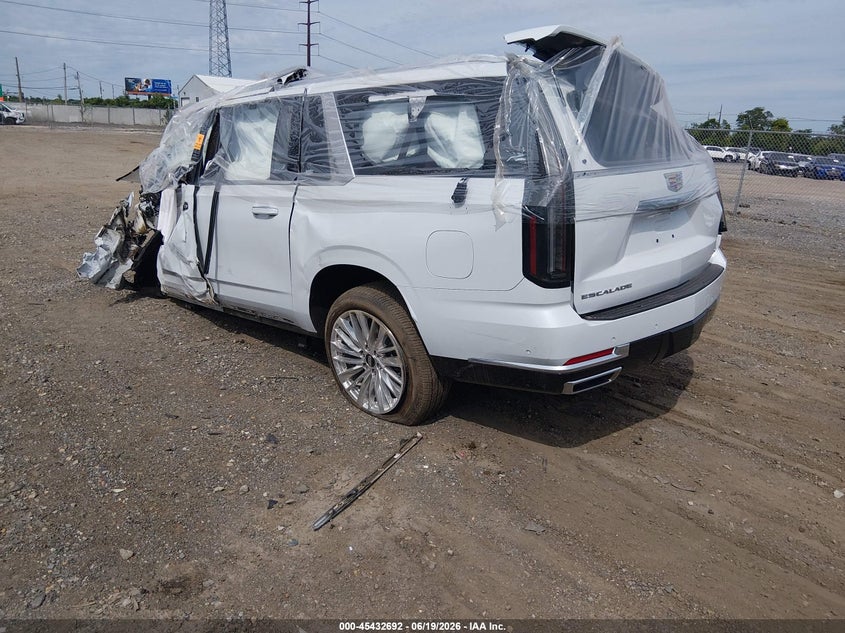 Vin: 1gys9kkl8tr245897, lot: 45930792, cadillac escalade esv luxury 20263