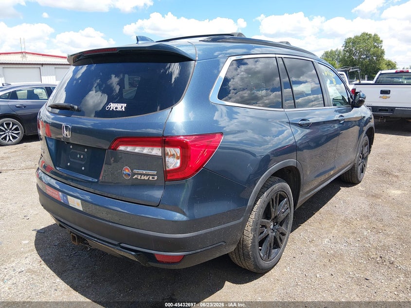2022 HONDA PILOT SPORT UTILITY VEHICLE 3.5L V-6 DI, VVT, 280HP