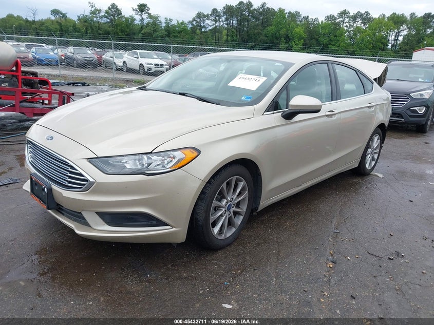 2017 Ford Fusion Se 3FA6P0H72HR161071 photo 1