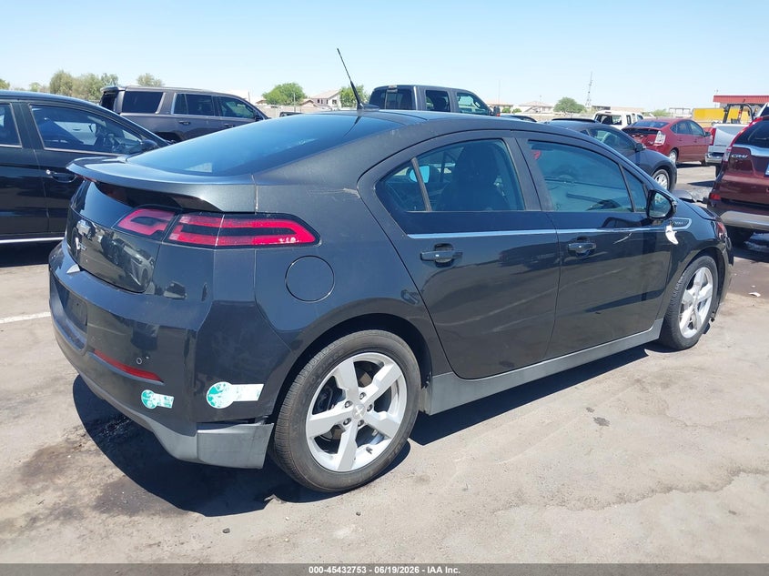 Vin: 1g1rh6e49eu155315, lot: 45930853, chevrolet volt 20144