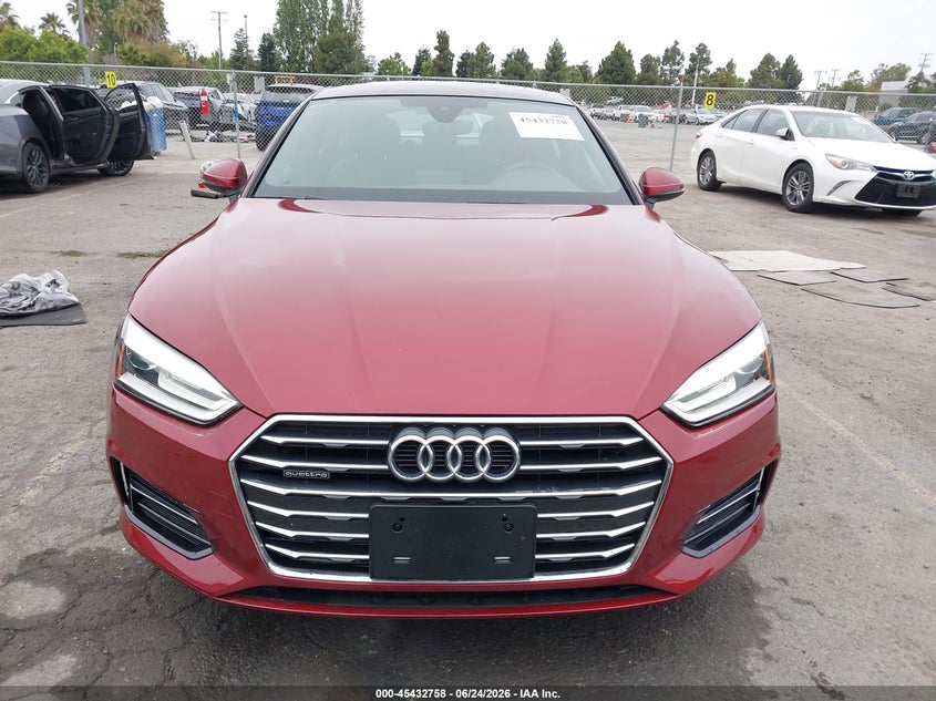 2018 Audi A5 2.0T Premium VIN: WAUANCF50JA046317 Lot: 45432758