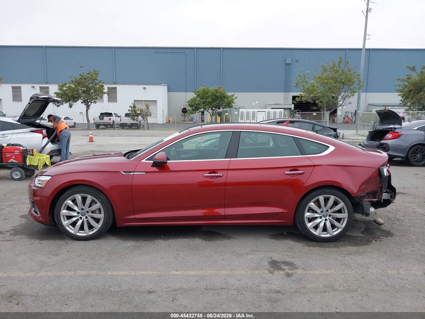 2018 Audi A5 2.0T Premium VIN: WAUANCF50JA046317 Lot: 45432758