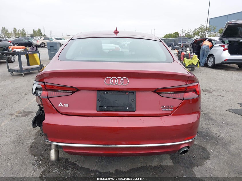 2018 Audi A5 2.0T Premium VIN: WAUANCF50JA046317 Lot: 45432758