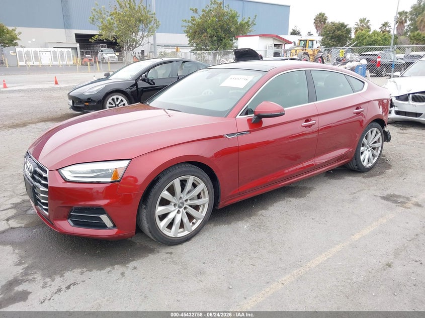 2018 Audi A5 2.0t Premium WAUANCF50JA046317 photo 1
