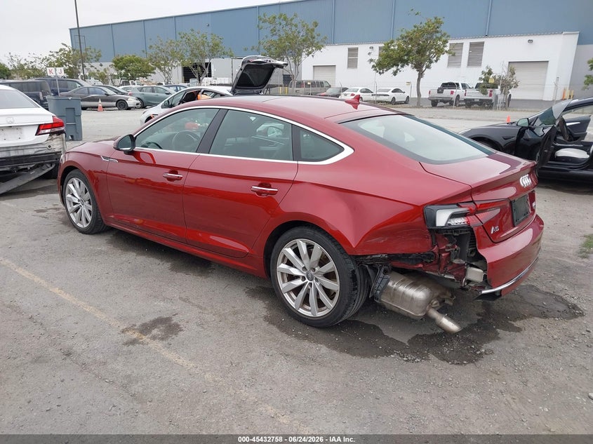 Vin: wauancf50ja046317, lot: 45930858, audi a5 2.0t premium 20183