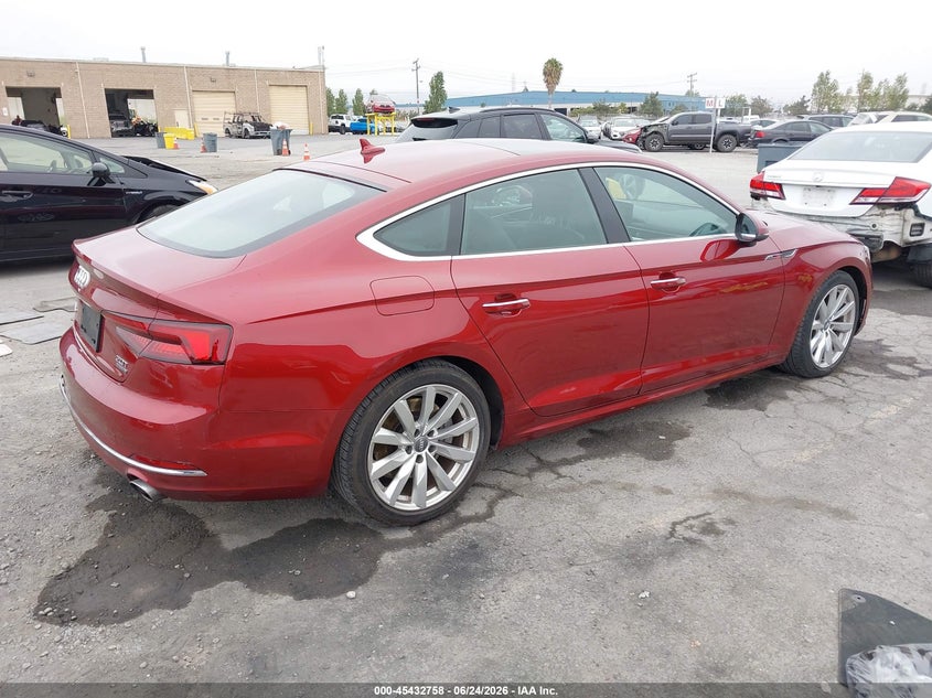 Vin: wauancf50ja046317, lot: 45930858, audi a5 2.0t premium 20184