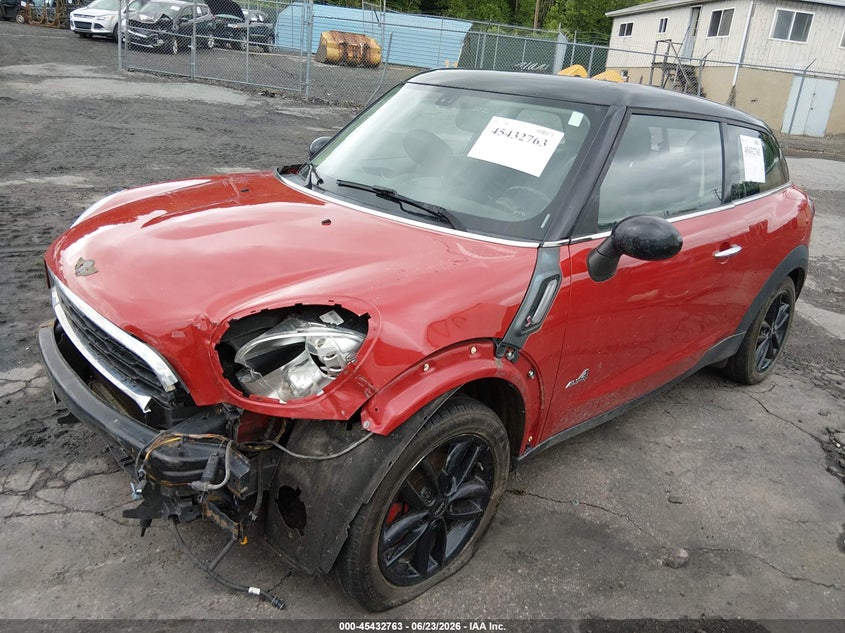 Vin: wmwss7c5xews44405, lot: 45930864, mini paceman cooper s 20142