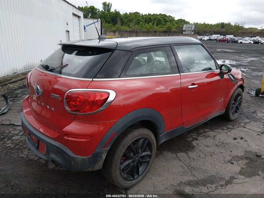 Vin: wmwss7c5xews44405, lot: 45930864, mini paceman cooper s 20144