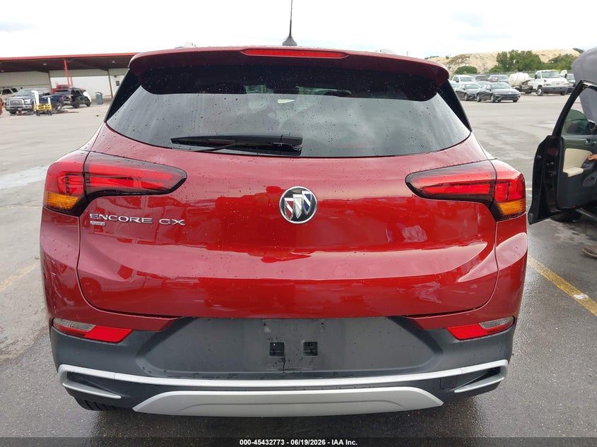 2022 Buick Encore Gx Awd Select VIN: KL4MMESL1NB110829 Lot: 45432773