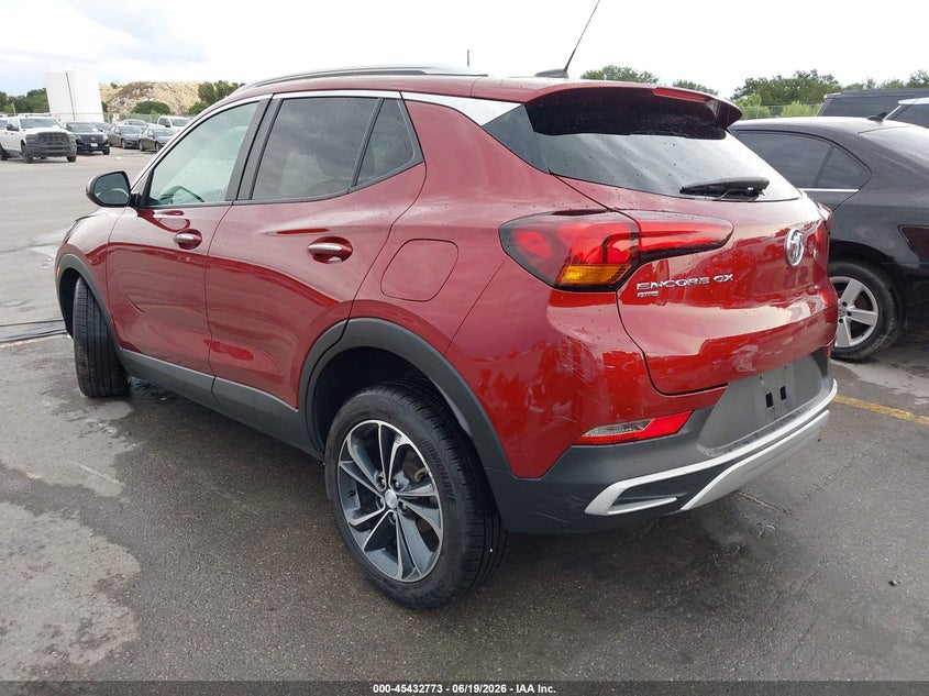 Vin: kl4mmesl1nb110829, lot: 45930873, buick encore gx awd select 20223