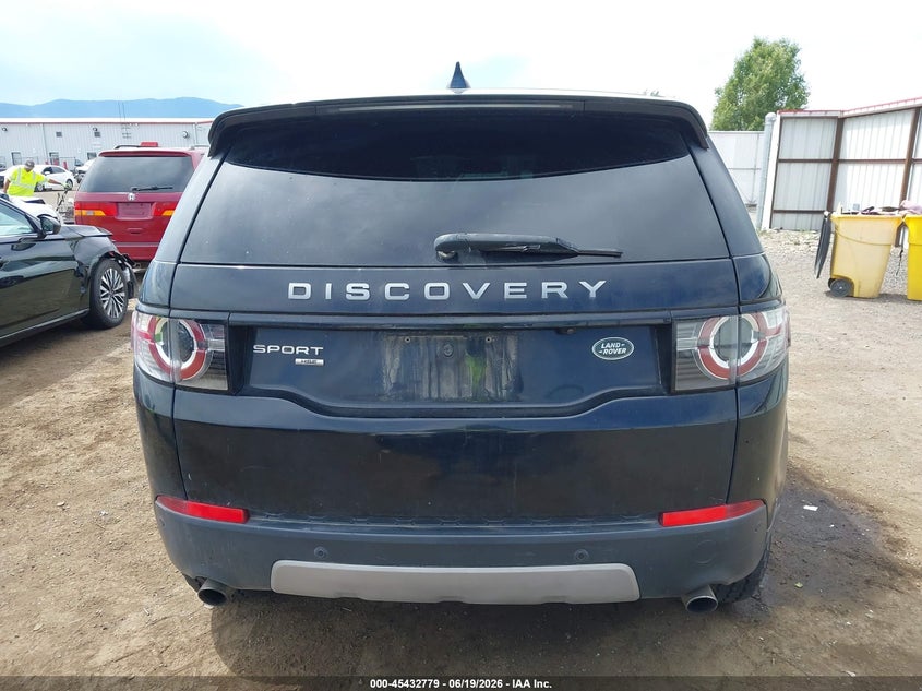 2019 Land Rover Discovery Sport Hse/Landmark Edition VIN: SALCR2FX3KH802851 Lot: 45432779