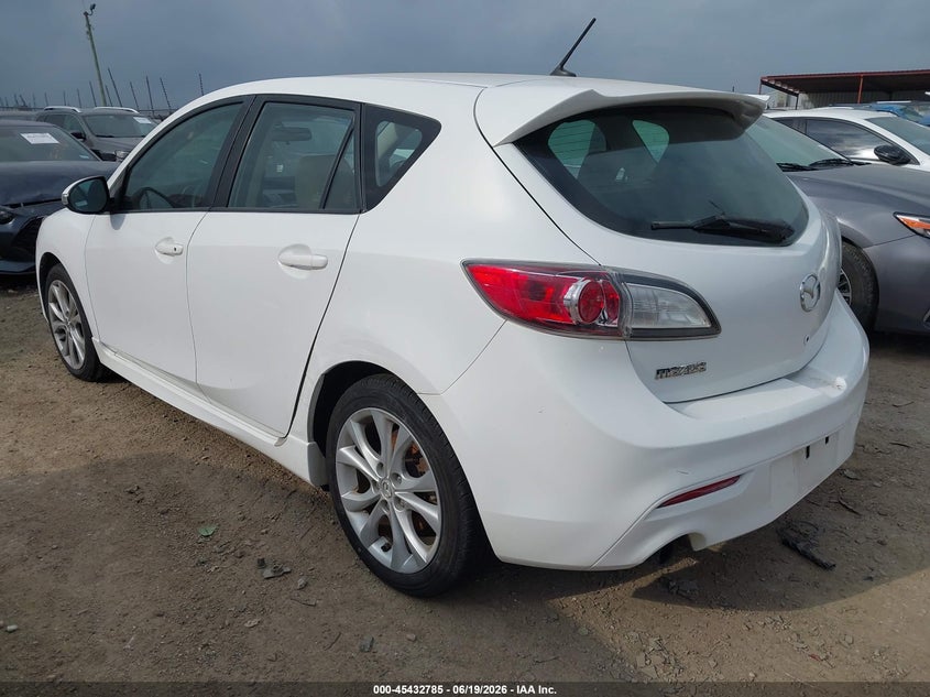 2010 MAZDA 3 HATCHBACK 2.5L I-4 DOHC, VVT, 165HP