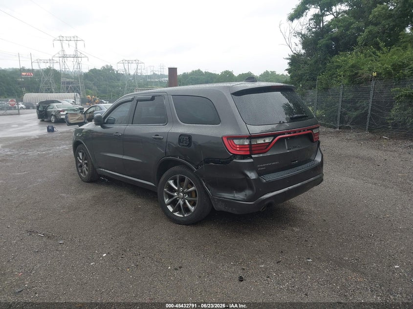 Vin: 1c4rdjag9ec495320, lot: 45930891, dodge durango sxt 20143