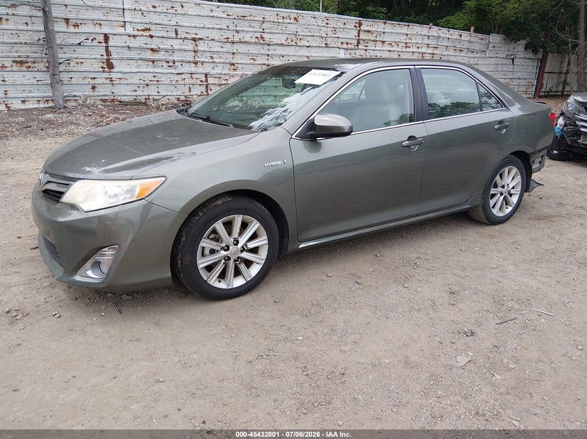 2014 Toyota Camry Hybrid Xle 4T1BD1FK1EU138749 photo 1