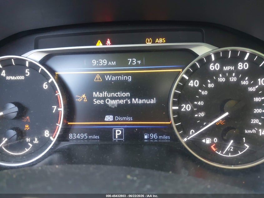 2022 NISSAN ALTIMA auction photo 7