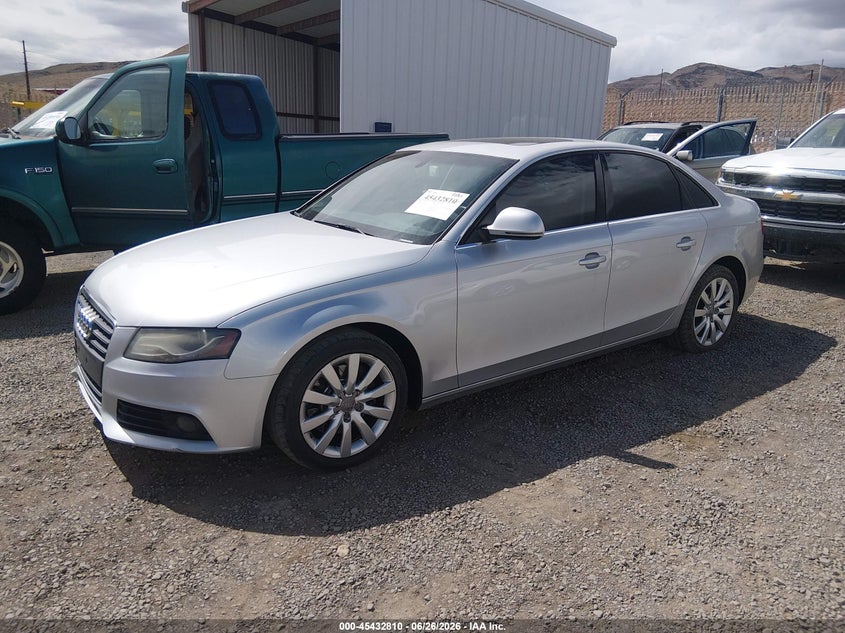 AUDI A4 2009 VIN WAUSF78K29A078077