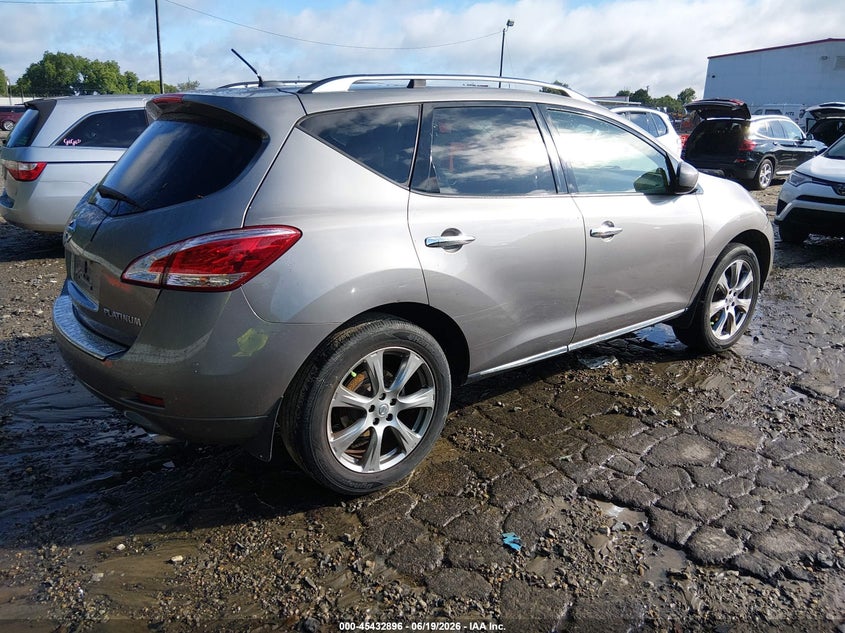 Vin: jn8az1mu4cw118751, lot: 45930996, nissan murano le 20124
