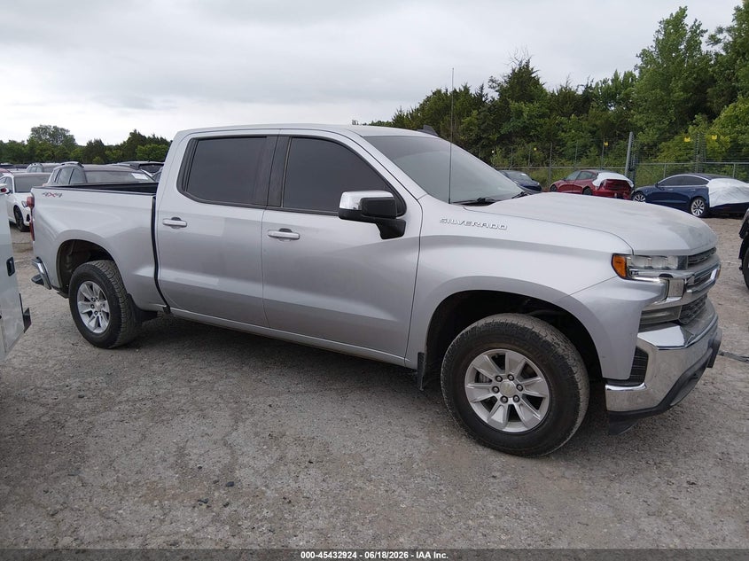 2021 Chevrolet Silverado 1500 4Wd Short Bed Lt VIN: 1GCUYDEDXMZ344126 Lot: 45432924