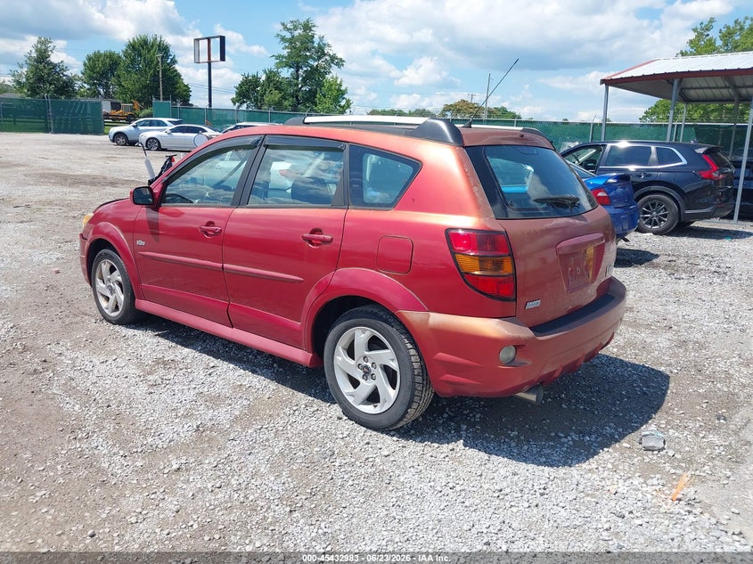 PONTIAC VIBE 2007 VIN 5Y2SL65847Z420335