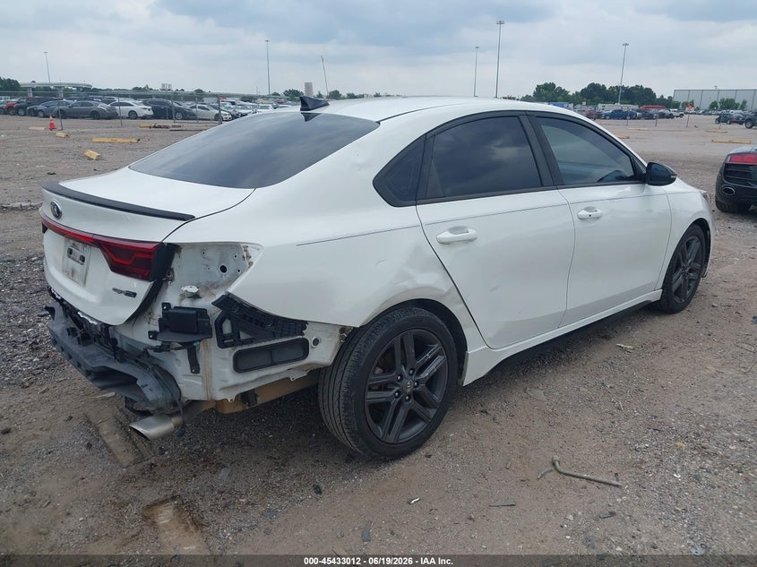 Vin: 3kpf34ad7le137720, lot: 45931112, kia forte gt-line 20204