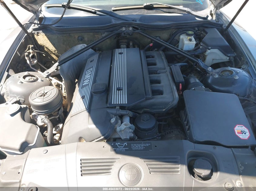 2003 BMW Z4 2.5I VIN: 4USBT33473LS40563 Lot: 45433072
