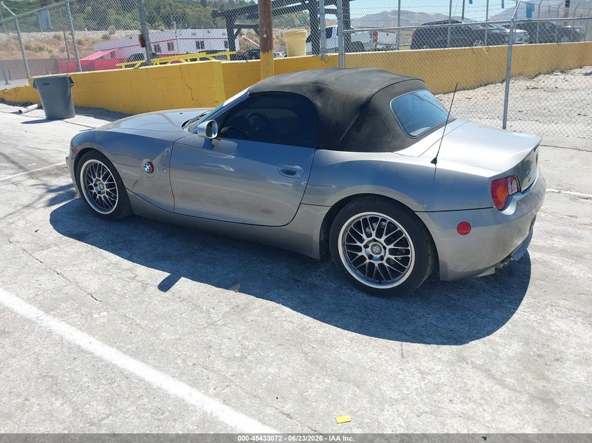 2003 BMW Z4 2.5I VIN: 4USBT33473LS40563 Lot: 45433072